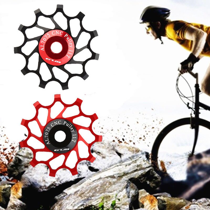 GUB MTB Bike Bicycle Rear Derailleur Guide Roller Ceramic Jockey Wheel 11T Hot