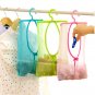 Kitchen Bathroom Multipurpose Storage Clothespin Hanging Hook Mesh Bag ON SALE