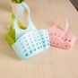 Hanging Home Kitchen Sponge Drain Bag Basket Bath Storage Tools Sink Holder Hot