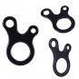 5x EDC Outdoor Survival 3Hole Buckle Knotting Tool Multi-purpose Stainless steel