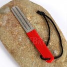 Outdoor Diamond Coated Fish Hook Cutter Sharpener Sharpening File Fishing