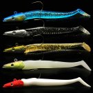 Hot Soft Lure 22g/110mm for Fishing Bait Worm Swim Jig Head Tackle Carp Sink