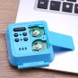 Digital Alarm Clock With Temperature Calendar Date Week Foldable Tabletop Travel