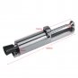 Zinc Alloy Soft Rubber Foot Spring Loaded Easily Step-On Door Stopper Holder