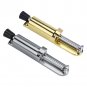Zinc Alloy Soft Rubber Foot Spring Loaded Easily Step-On Door Stopper Holder
