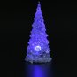1/10X 7 Colors Changing LED Night Light Crystal Christmas Tree Lamp Room Decor