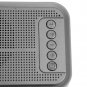 Metal Bluetooth Digital Alarm Clock LED Stereo Speaker FM Radio /Mp3 Player /TF