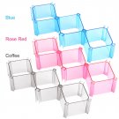 6Pcs/set Underwear Ties Bra Socks Storage Organizer Case Desktop Drawer Divider