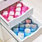 6Pcs/set Underwear Ties Bra Socks Storage Organizer Case Desktop Drawer Divider