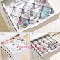 6Pcs/set Underwear Ties Bra Socks Storage Organizer Case Desktop Drawer Divider