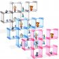 6Pcs/set Underwear Ties Bra Socks Storage Organizer Case Desktop Drawer Divider