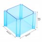 6Pcs/set Underwear Ties Bra Socks Storage Organizer Case Desktop Drawer Divider
