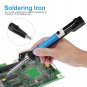 220V EU/US 30W 2in1 Electric Soldering Iron Tin Sucker Desoldering Welding Tool