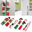 Christmas Snowman Refrigerator/Microwave Oven Door Handle Covers Festival Decor