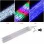 Romantic 50cm 240 LED Falling Rain Light Bulbs 8 Tubes Christmas Party Decor
