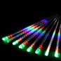 30cm/50cm LED Lights Meteor Shower Rain 8Tube Outdoor Light Xmas Tree EU Plug