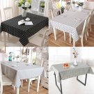 Restaurant Dining Tablecloth Cotton&Linen Tablecloth Cover Christmas Party Decor