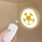 Adjustable Wireless 5LEDS Night Light Remote Control Cabinet Closet Nightlight