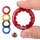 2X MEIJUN Aluminum Alloy Mountain Bike Road Car Flywheel Lock Cover Lock Ring