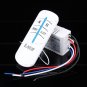 Wireless 180-240V ON/OFF Lamp 2 / 3 Ways Digital Remote Control Switch Receiver