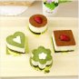 Stainless Steel Heart Square Flower Mousse Cake Pastry Mold Mould Cutter DIY New