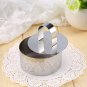 Stainless Steel Heart Square Flower Mousse Cake Pastry Mold Mould Cutter DIY New