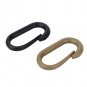 New 10x Locking U-Ring Carabiner Buckle Keychain Ring For MOLLE Webbing Backpack