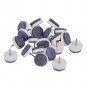 20x 20/24/28mm Felt Pad Skid Nail Protector Home Furniture Table Chair Leg Floor