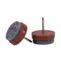 20x 20/24/28mm Felt Pad Skid Nail Protector Home Furniture Table Chair Leg Floor