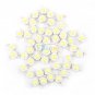 50pcs 1W LED Chip Lamp Bulb Beads For Flood Light For Home Studio Exhibition Hot