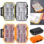 Fishing Lures Bait Tackle Waterproof Storage Box Case With 12 Compartments