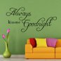 DIY Wall Sticker Quote Removable Family Letter Vinyl Decal Art Mural For Bedroom