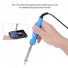US Plug 30W 40W 60W Electric Temperature Welding Solder Soldering Iron Tool Kit