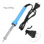 US Plug 30W 40W 60W Electric Temperature Welding Solder Soldering Iron Tool Kit