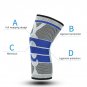 Knee Brace Compression Sleeve Sports Support Pad Running Joint Pain 3 Colors