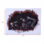 3D Horror Ghost PVC Wall Stickers Removable Scary Decals Halloween Home Decor