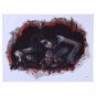 3D Horror Ghost PVC Wall Stickers Removable Scary Decals Halloween Home Decor