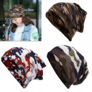 Soft Unisex Women Mens Knitted Winter Warm Oversized Ski Hat Cap Baggy Beanies