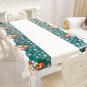 Christmas Tree/Snowman/Santa/Xmas Bell Tablecloth Table Cover Cloth Home Decor
