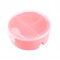 Round Portable Microwave Lunch Box Picnic Bento Food Container Storage + Spoon