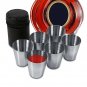 4/6X Stainless Steel Cup Mug Drinking Beer Tea Coffee Camping Outdoor Travel