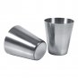 4/6X Stainless Steel Cup Mug Drinking Beer Tea Coffee Camping Outdoor Travel