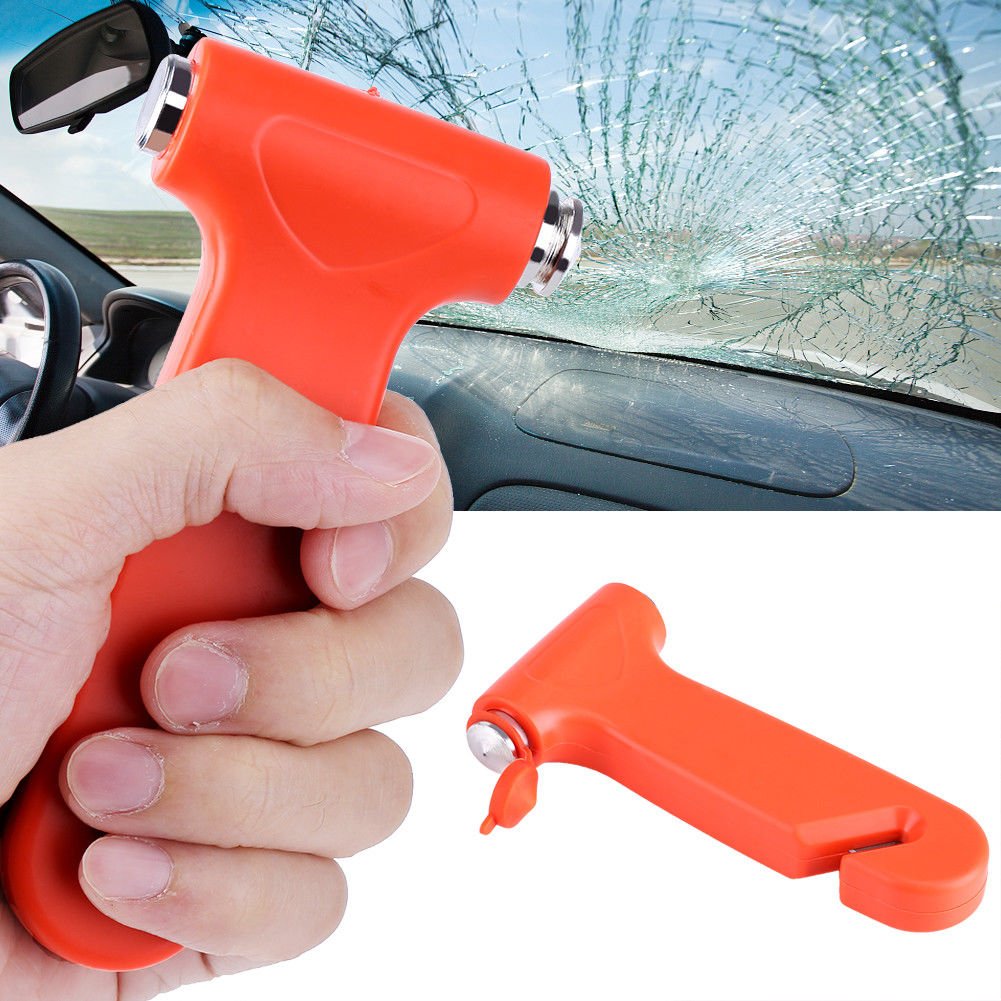 Car Safety Escape Window Breaker Emergency Hammer Seat Belt Cutter Rescue Tools