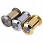 Mini 220° Angle Privacy Cover for Home Security Door Viewer Brass Sight Peephole