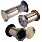 Mini 220° Angle Privacy Cover for Home Security Door Viewer Brass Sight Peephole