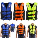 Swimming Snorkeling Foam Life Jacket Vest Sailing Boating Buoyancy Aid & Whistle