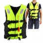 Swimming Snorkeling Foam Life Jacket Vest Sailing Boating Buoyancy Aid & Whistle