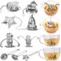 Mini Stainless Steel Loose Tea Infuser Leaf Strainer Filter Diffuse Herbal Spice