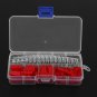 300Pcs 2.54mm 2 Pin Red Plug Female & Male Housing Crimp Terminal Hot