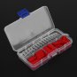300Pcs 2.54mm 2 Pin Red Plug Female & Male Housing Crimp Terminal Hot